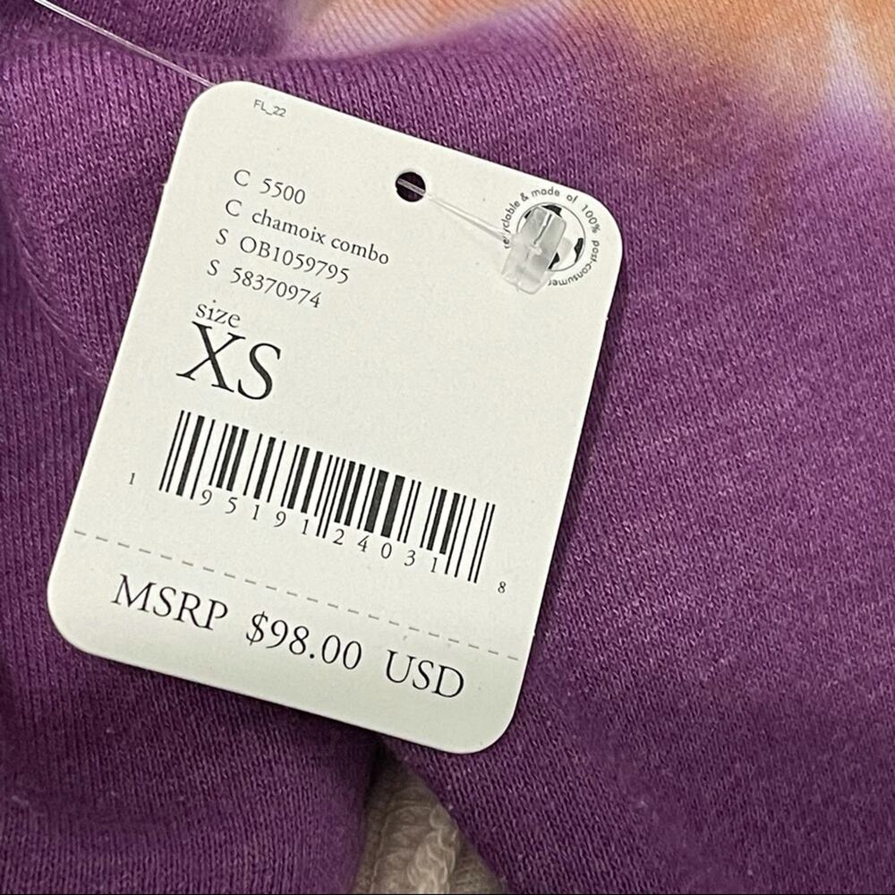 Free People Ombre Metti Tie Dye Sweatshirt Size XS NEW - Picture 11 of 12